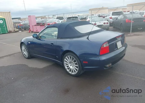 2002 Maserati Spyder Cambiocorsa из США, поврежденный, VIN ZAMBB18A520006915